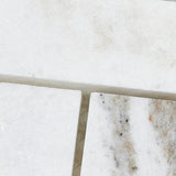 American Olean Genuine Stone White Ember 11-in x 12-in Honed Marble Herringbone Floor and Wall Mosaic Tile (0.67-sq ft per Piece)