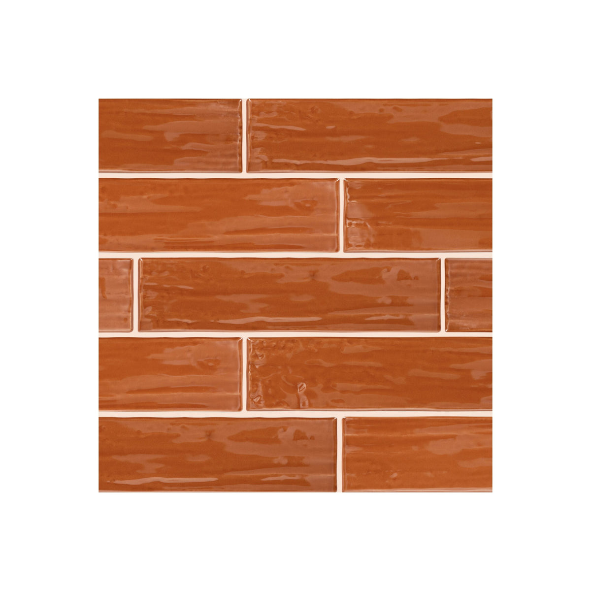 Daltile Artcrafted Cotto 3-in x 12-in Glossy Ceramic Handcrafted look Wall Tile product image