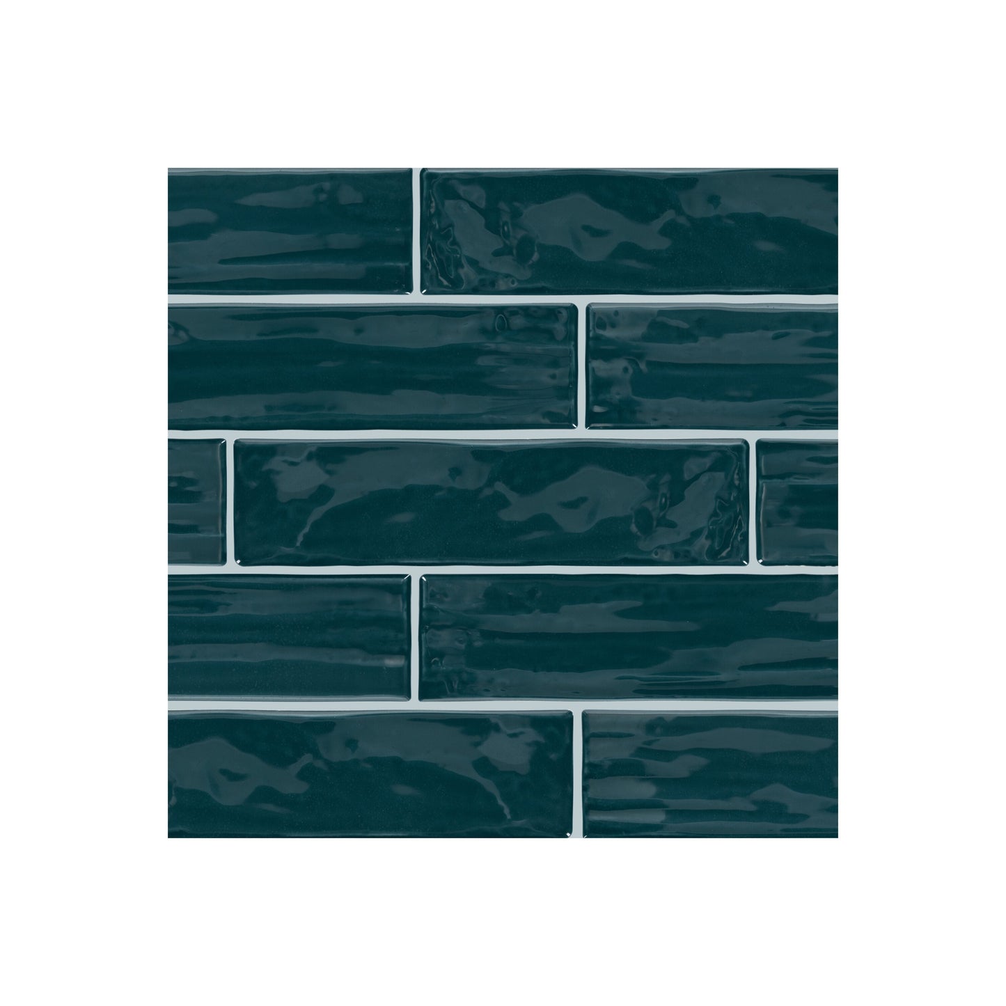 Daltile Artcrafted Tide 3-in x 12-in Glossy Ceramic Handcrafted look Wall Tile product image