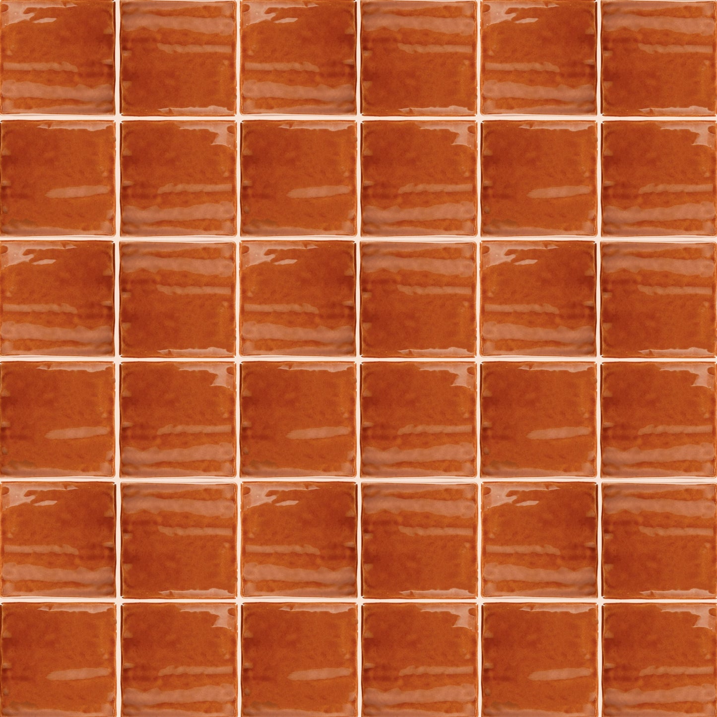 Daltile Artcrafted Cotto 4-in x 4-in Glossy Ceramic Handcrafted look Wall Tile product image