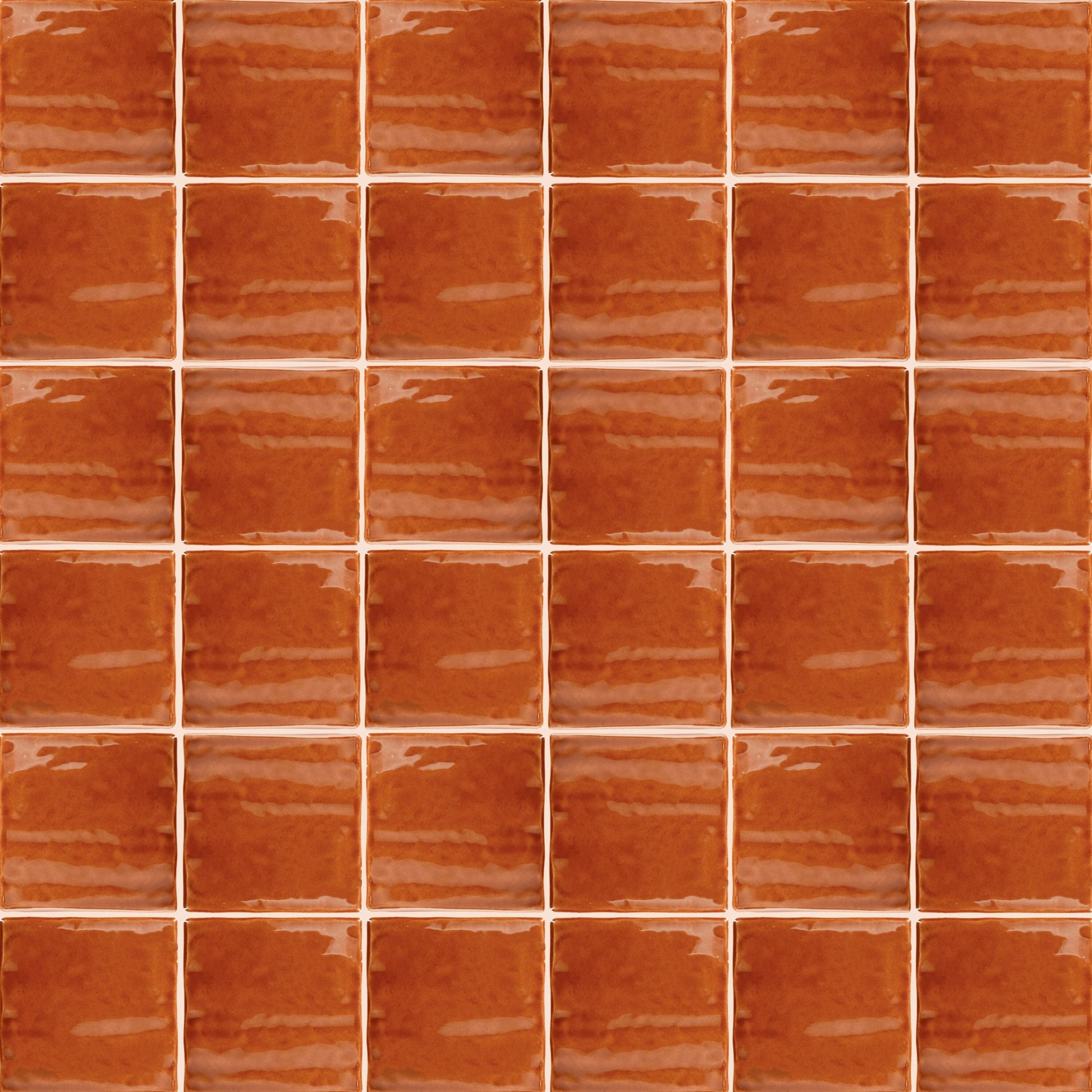 Daltile Artcrafted Cotto 4-in x 4-in Glossy Ceramic Handcrafted look Wall Tile product image