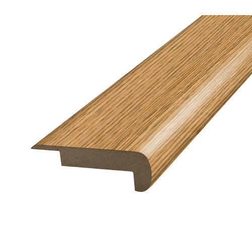 SimpleSolutions 2.37-in x 78.7-in Crema Oak Prefinished Stair Nosing - Super Arbor