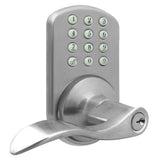 Oil Rubbed Bronze Keyless Entry Deadbolt and Lever Handle Door Lock with Electronic Digital Keypad - Super Arbor