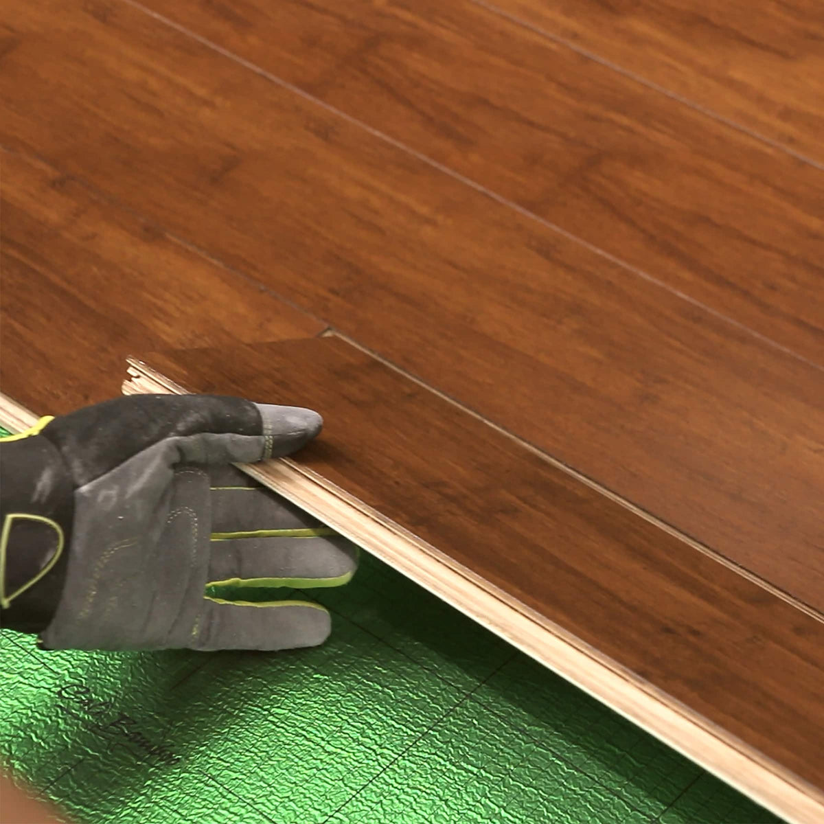 CALI Bamboo Java hardwood flooring — alternate angle