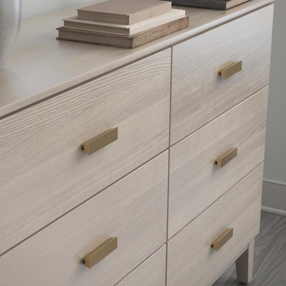 Inclination 1 in. to 4 in. (25 mm to 102 mm) Champagne Bronze Adjustable Drawer Pull - Super Arbor