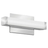 Contemporary Square Chrome 3K LED Vanity Light