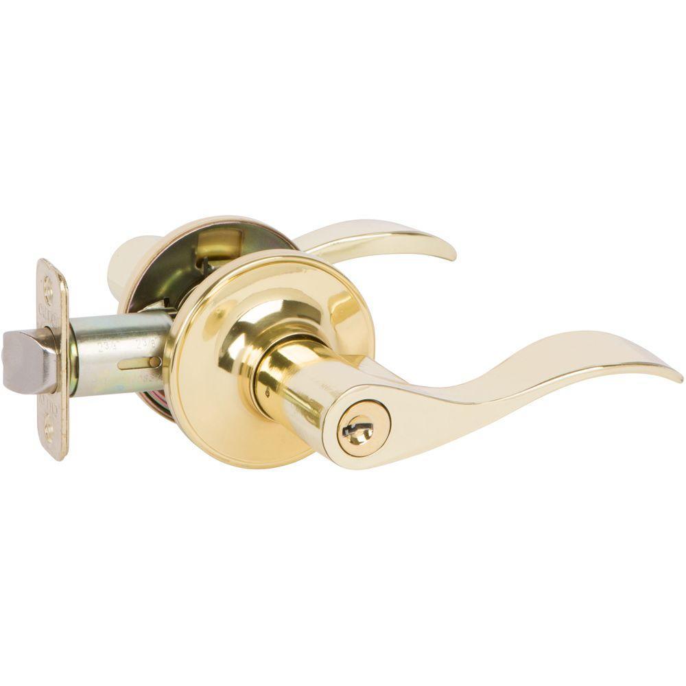 Callan Bennett Edged Oil Rubbed Bronze Keyed Entry Door Lever - Super Arbor