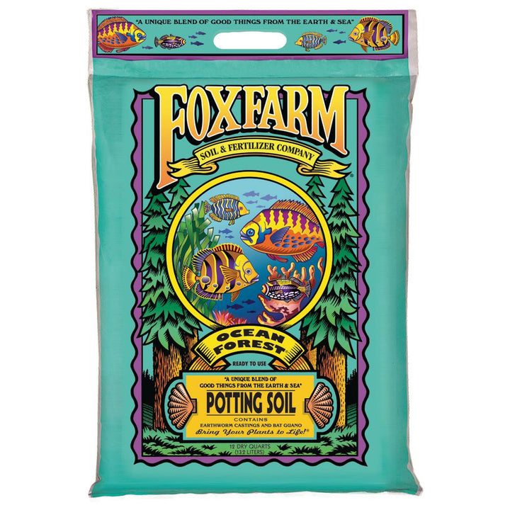 12 Quart Ocean Forest Garden Potting Soil Healthy Mix 6.3-6.8 pH - Super Arbor