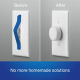 Aurora Smart Bulb Dimmer Switch for Philips Hue Smart Bulbs, White - Super Arbor