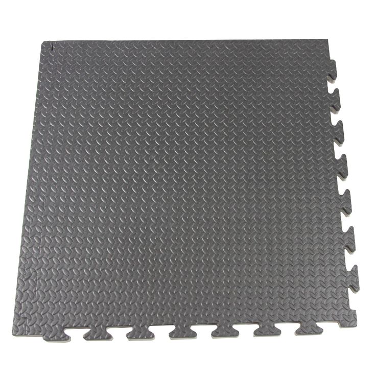 Clevr Extra-Thick EVA Foam Interlocking Gym Floor Mat, 12 pcs, 48 sq. ft.