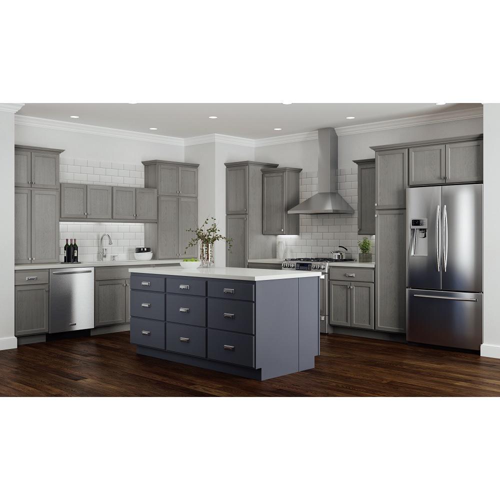 Hampton Assembled 24x30x12 in. Diagonal Corner Wall Kitchen Cabinet in Unfinished Beech - Super Arbor