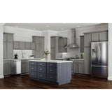 Hampton Assembled 24x36x12 in. Wall Diagonal Cabinet in Unfinished Beech - Super Arbor