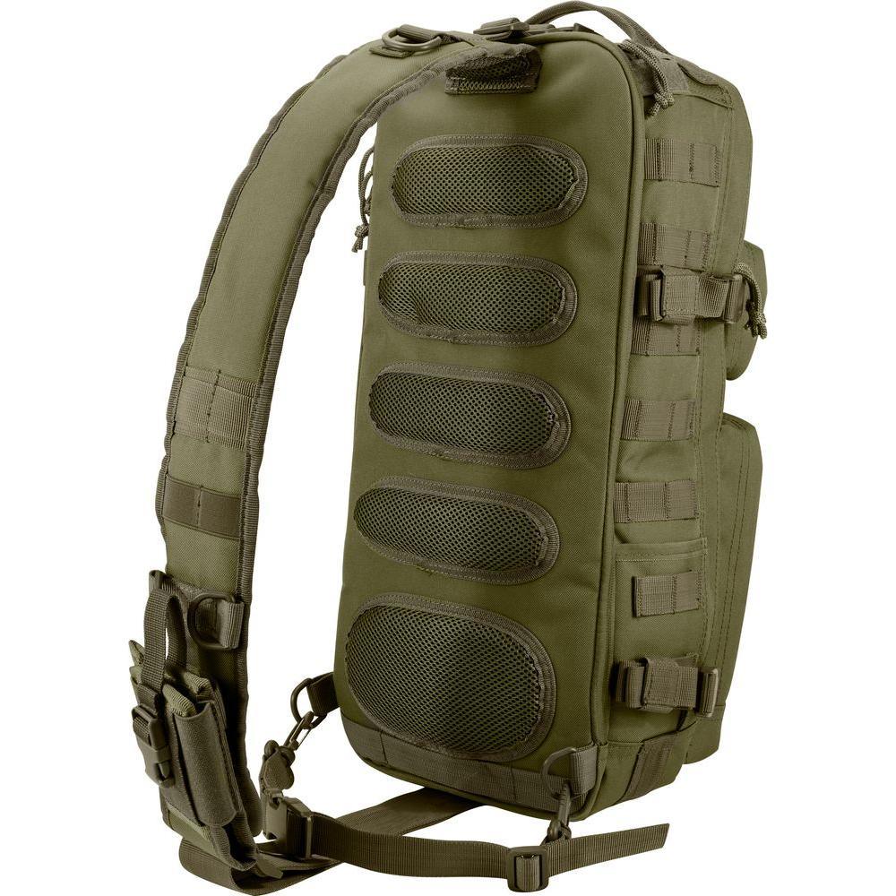 Loaded Gear 13 in. GX-300 Tactical Sling Backpack, Olive Drab Green - Super Arbor