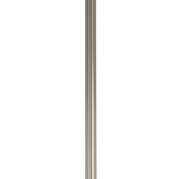 Pancake 24 in. Brushed Nickel Extension Downrod