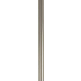Pancake 24 in. Brushed Nickel Extension Downrod