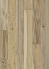 allen + roth Acacia Greystone hardwood flooring — color and finish detail
