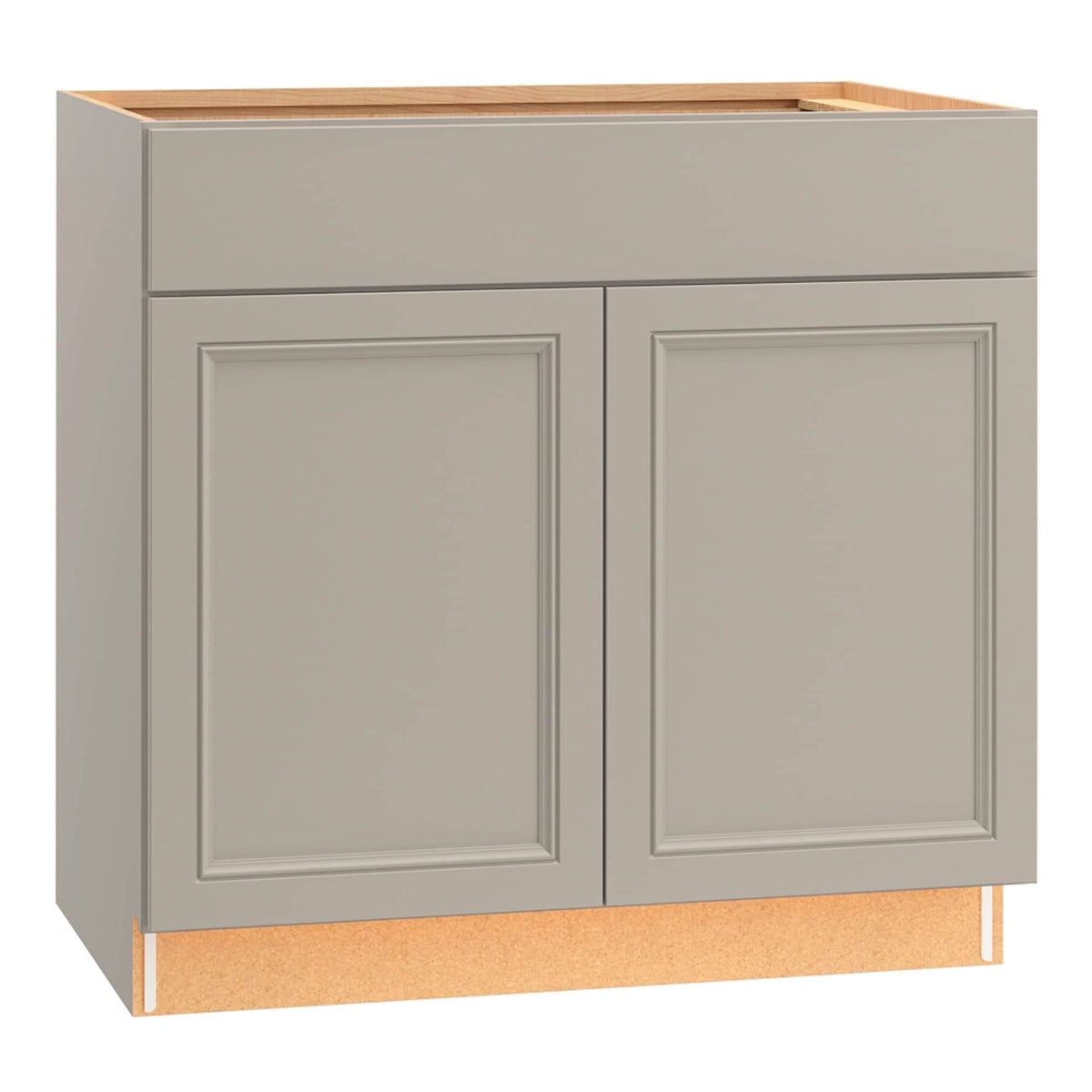 Diamond NOW Wintucket 36-in W x 35-in H x 23.75-in D TrueColor Cloud Door and Drawer Base Stock Cabinet