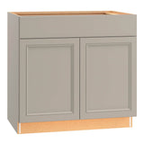 Diamond NOW Wintucket 36-in W x 35-in H x 23.75-in D TrueColor Cloud Door and Drawer Base Stock Cabinet