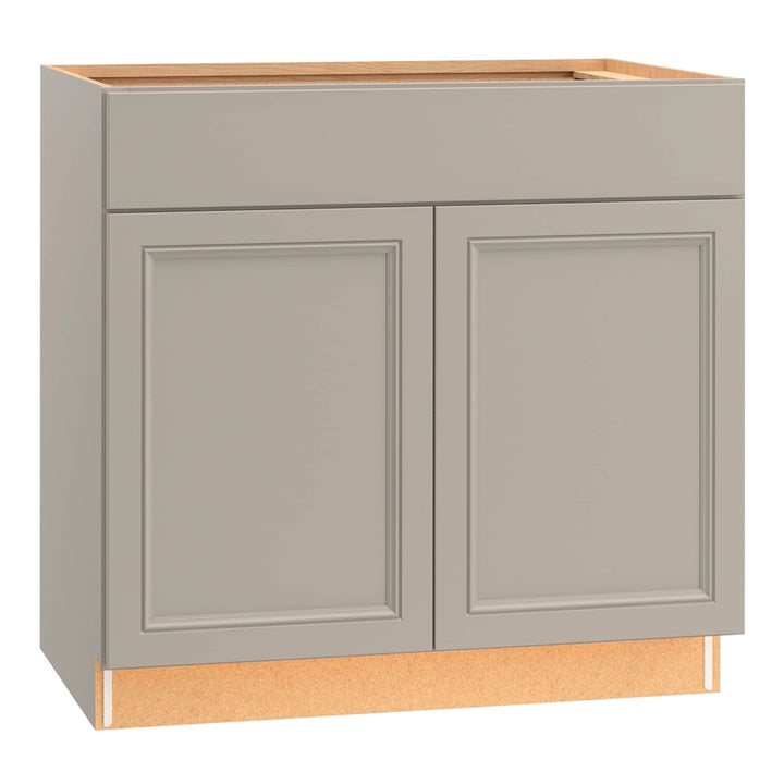 Diamond NOW Wintucket 36-in W x 35-in H x 23.75-in D TrueColor Cloud Door and Drawer Base Stock Cabinet