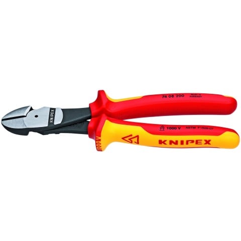 KNIPEX 7-Piece 1000V Insulated Pliers & Screwdriver Tool Set with Tool Roll