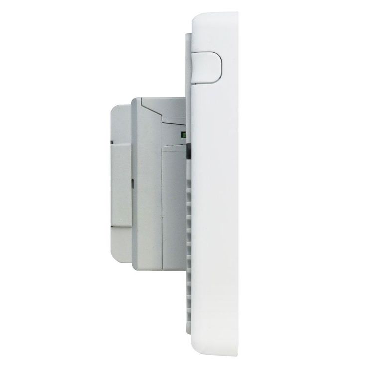 QuietWarmth 120-Volt/240-Volt Programmable WIFI Enabled Smart Touch Thermostat with Floor Sensor