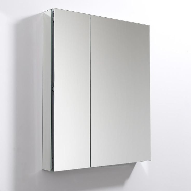 30 in. W x 36 in. H x 5 in. D Frameless Recessed or Surface-Mounted Bathroom Medicine Cabinet