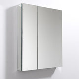 30 in. W x 36 in. H x 5 in. D Frameless Recessed or Surface-Mounted Bathroom Medicine Cabinet