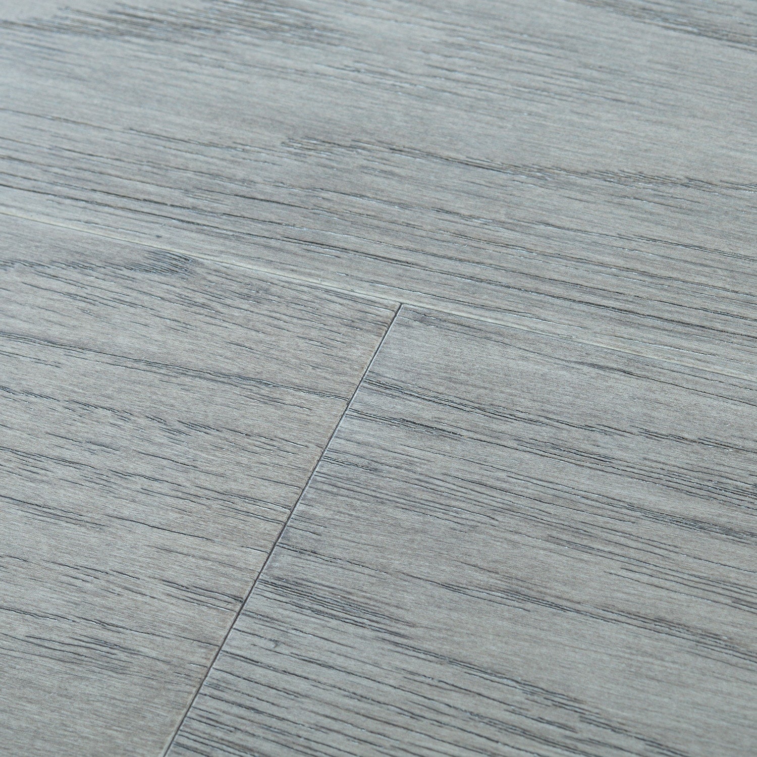 allen + roth Hickory Silverthorn hardwood flooring — surface grain detail