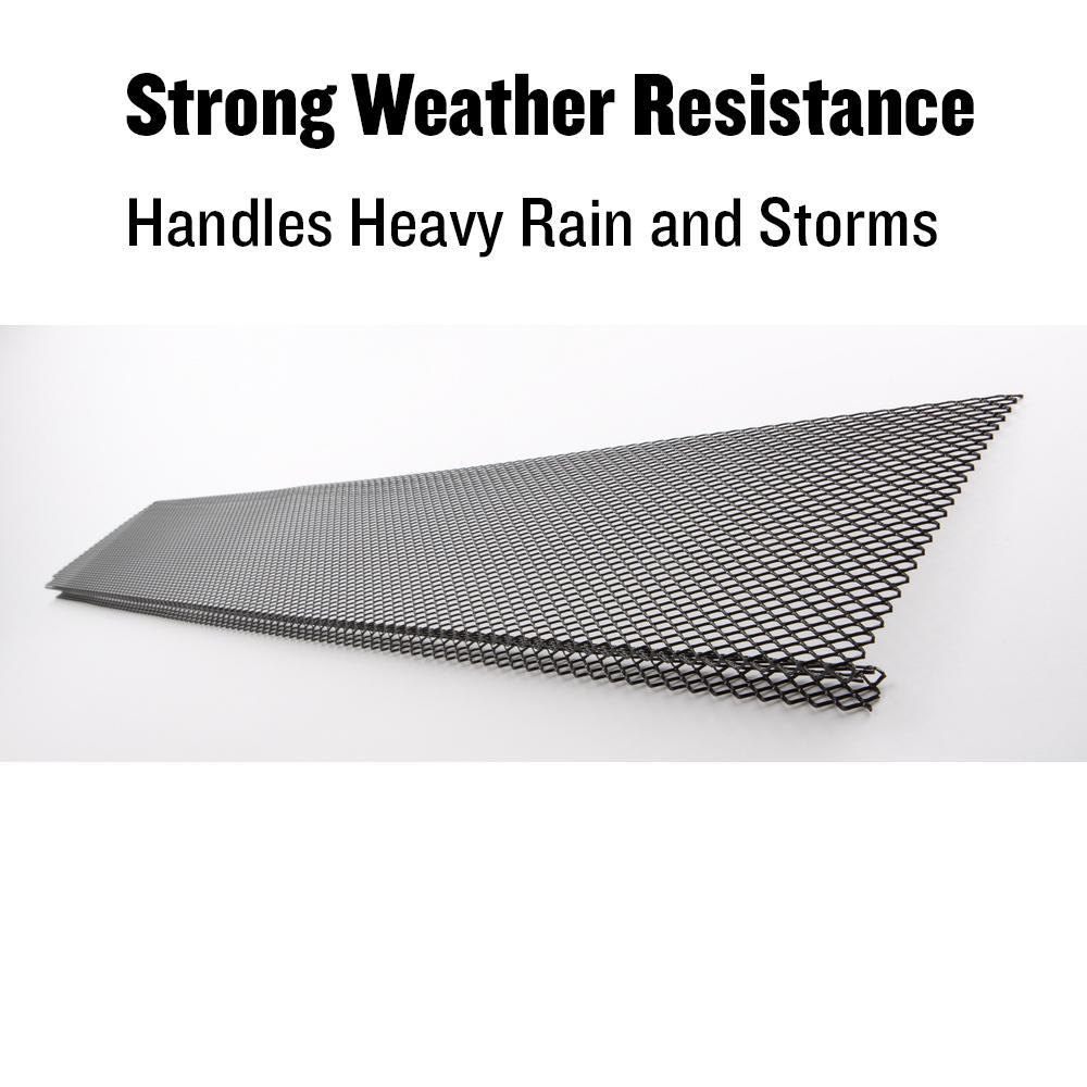 Metal Black Lock-in Gutter Guard