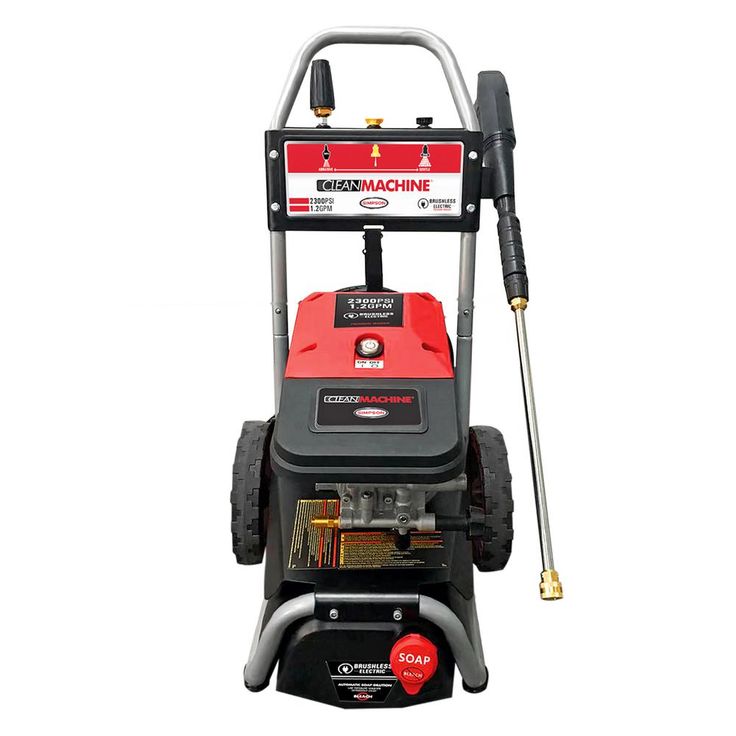 Simpson Clean Machine by SIMPSON CM61016 2300 PSI at 1.2 GPM Cold Water Residential Electric Pressure Washer