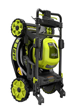 RYOBI 21 in. 40V Brushless Self-Propelled Cordless Lawn Mower with 7.5Ah Battery and Charger