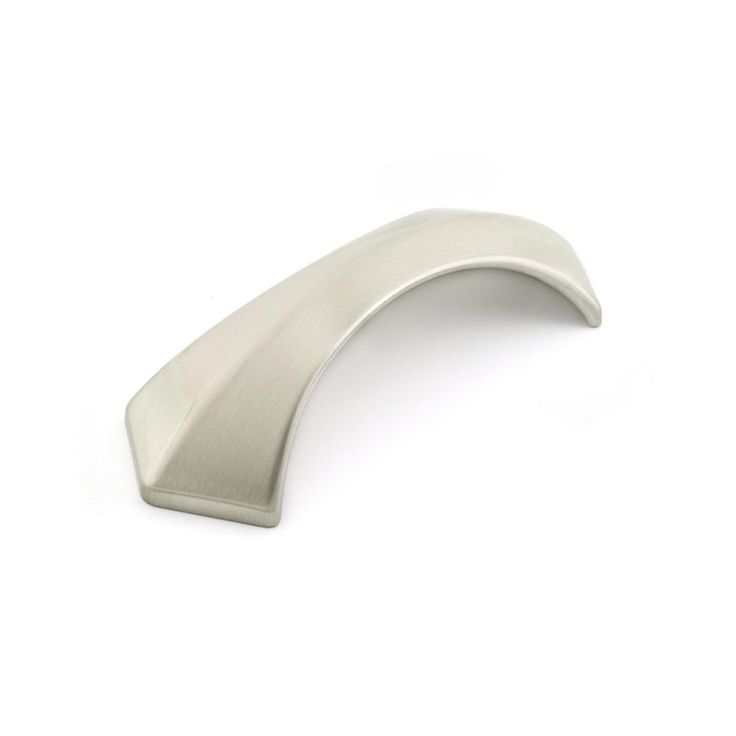 3-3/4 in. (96 mm) Brushed Nickel Transitional Drawer Pull