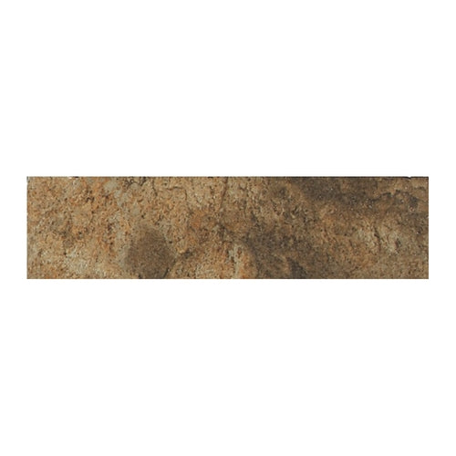 American Olean Kendal Slate Ambleside Beige Porcelain Bullnose Tile (3-in x 12-in) - Super Arbor