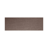 American Olean Infusion Black Fabric Thru Body Porcelain Bullnose Tile (4-in x 12-in) - Super Arbor
