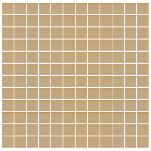 American Olean Unglazed Porcelain Mosaics 12-Pack Black 12-in x 24-in Unglazed Porcelain Uniform Squares Mosaic Floor and Wall Tile - Super Arbor