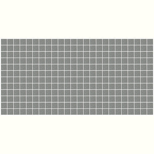 American Olean Unglazed Porcelain Mosaics 12-Pack Black 12-in x 24-in Unglazed Porcelain Uniform Squares Mosaic Floor and Wall Tile - Super Arbor