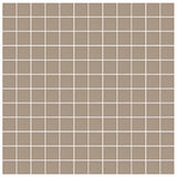 American Olean Unglazed Porcelain Mosaics 12-Pack Black 12-in x 24-in Unglazed Porcelain Uniform Squares Mosaic Floor and Wall Tile - Super Arbor