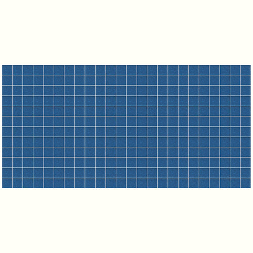 American Olean Unglazed Porcelain Mosaics 12-Pack Black 12-in x 24-in Unglazed Porcelain Uniform Squares Mosaic Floor and Wall Tile - Super Arbor