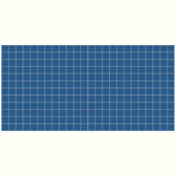 American Olean Unglazed Porcelain Mosaics 12-Pack Black 12-in x 24-in Unglazed Porcelain Uniform Squares Mosaic Floor and Wall Tile - Super Arbor