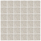 American Olean Unglazed Porcelain Mosaics 12-Pack Vanilla Cream 12-in x 24-in Unglazed Porcelain Uniform Squares Mosaic Floor and Wall Tile - Super Arbor