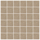 American Olean Unglazed Porcelain Mosaics 12-Pack Vanilla Cream 12-in x 24-in Unglazed Porcelain Uniform Squares Mosaic Floor and Wall Tile - Super Arbor