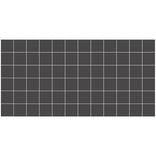American Olean Unglazed Porcelain Mosaics 12-Pack Vanilla Cream 12-in x 24-in Unglazed Porcelain Uniform Squares Mosaic Floor and Wall Tile - Super Arbor