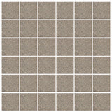 American Olean Unglazed Porcelain Mosaics 12-Pack Vanilla Cream 12-in x 24-in Unglazed Porcelain Uniform Squares Mosaic Floor and Wall Tile - Super Arbor