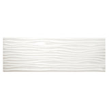 American Olean Urban Canvas 28-Pack Designer White 4-in x 12-in Matte Ceramic Subway Wall Tile - Super Arbor