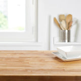 The Baltic Butcher Block Birch 6-ft Natural Straight Butcher Block Birch Kitchen Countertop