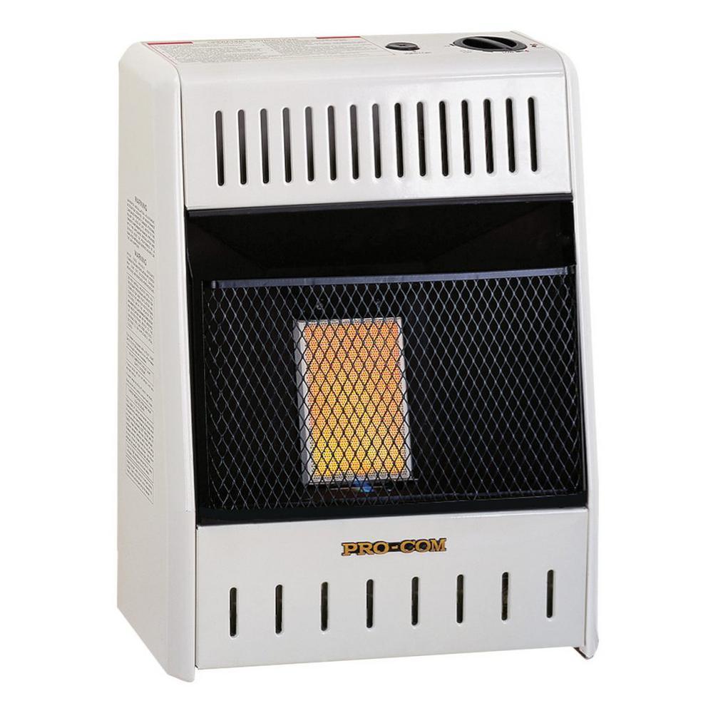 ProCom Ventless Natural Gas Single Plaque - 6,000 BTU - Super Arbor