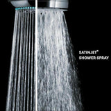 Kiri 1-Spray 6 in. Single Wall Mount Handheld Shower Head in Chrome - Super Arbor