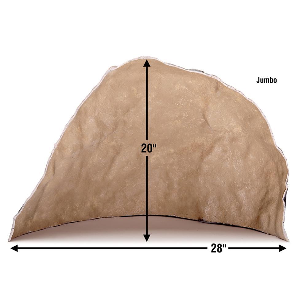 28 in. x 19 in. x 20 in. Gray Jumbo Landscape Rock - Super Arbor