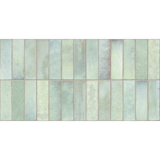 Giorbello Artis Sage 12-in x 24-in Glazed Porcelain Handcrafted look Wall Tile product image