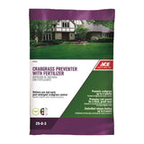 Ace Crabgrass Preventer Lawn Fertilizer for All Grasses, 5,000 sq ft Coverage